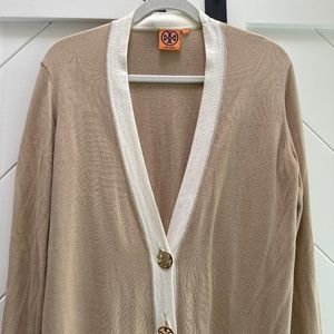 TORY BURCH OVERSIZED CARDIGAN